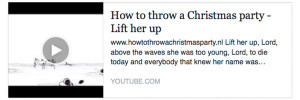 Header Lift her up - How to throw a Christmas party